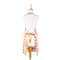 Pumpkin Spice Heavyweight Check Fringed Chef Apron